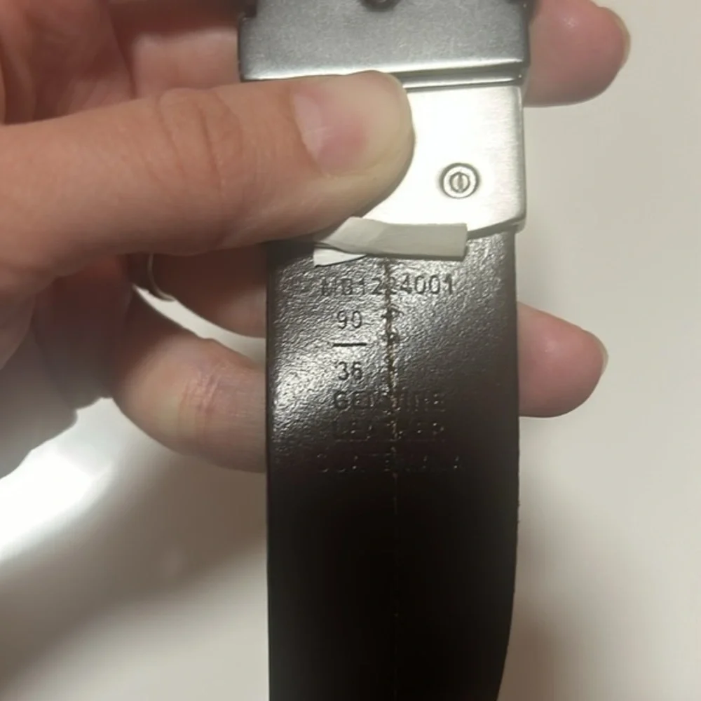 Fossil reversible‎ leather belt sz 36